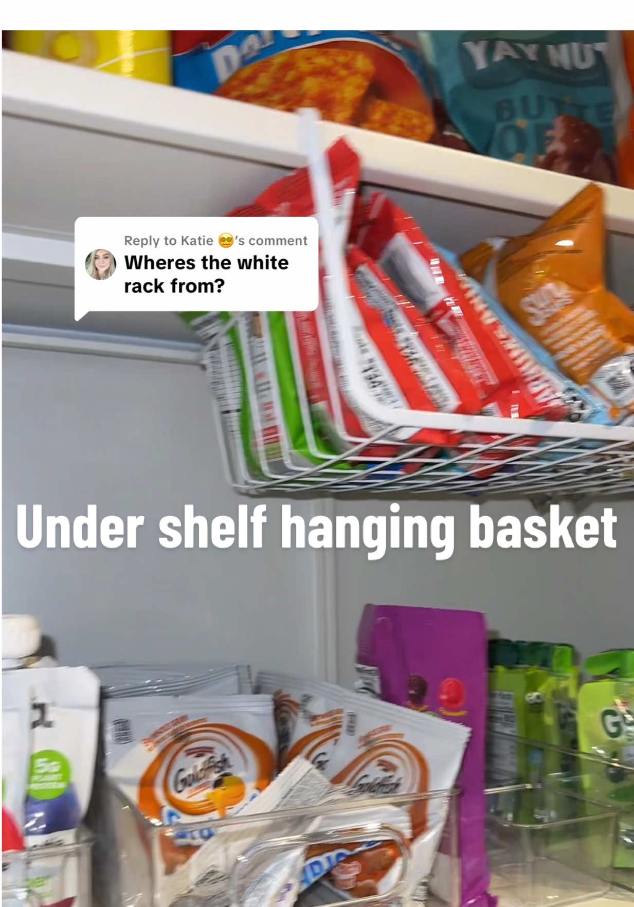 Replying to @Katie 😵‍💫 this works in cabinets, pantries, fridges, freezers literally anything that you can slide it onto! #pantry #kitchen #organization #storage #kitchenstorage #pantryorganization #tiktokmademebuyit #tiktokshopcreatorpicks #tiktokshopfinds #dealsforyoudays 