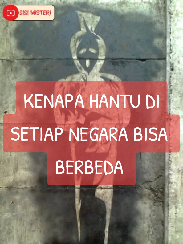 kok bisa ya beda negara hantu nya juga beda beda? ada yg bisa jelasin? kalau menurut hasil riset sisi MISTERI ini ada kaitannya sama budaya tiap negara dan cerita turun temurun dari orang jaman dulu, sama juga ada kaitannya dengan pareidolia yang otak+pandangan kita menangkap suatu objek mirip hantu/bentuk manusia padahal kalau kita dekati itu bukanlah manusia atau hantu. sehingga ketika kita sudah terpengaruh oleh budaya dan juga cerita hantu dari kecil gejala pareidolia ini akan terhubung dengan cerita-cerita hantu yang sudah kita baca ataupun gambar-gambar hantu yang sudah kita lihat, maka otak kita langsung mendeskripsikan suatu bayangan ataupun bentuk-bentuk samar yang terlihat seperti hantu yang ada di cerita atau pun film-film yang pernah kita lihat. nah apa kalian masih percaya hantu di tahun 2025 ini? #konspirasi #masihjadipertanyaan #misteri #pareidolia #fy 