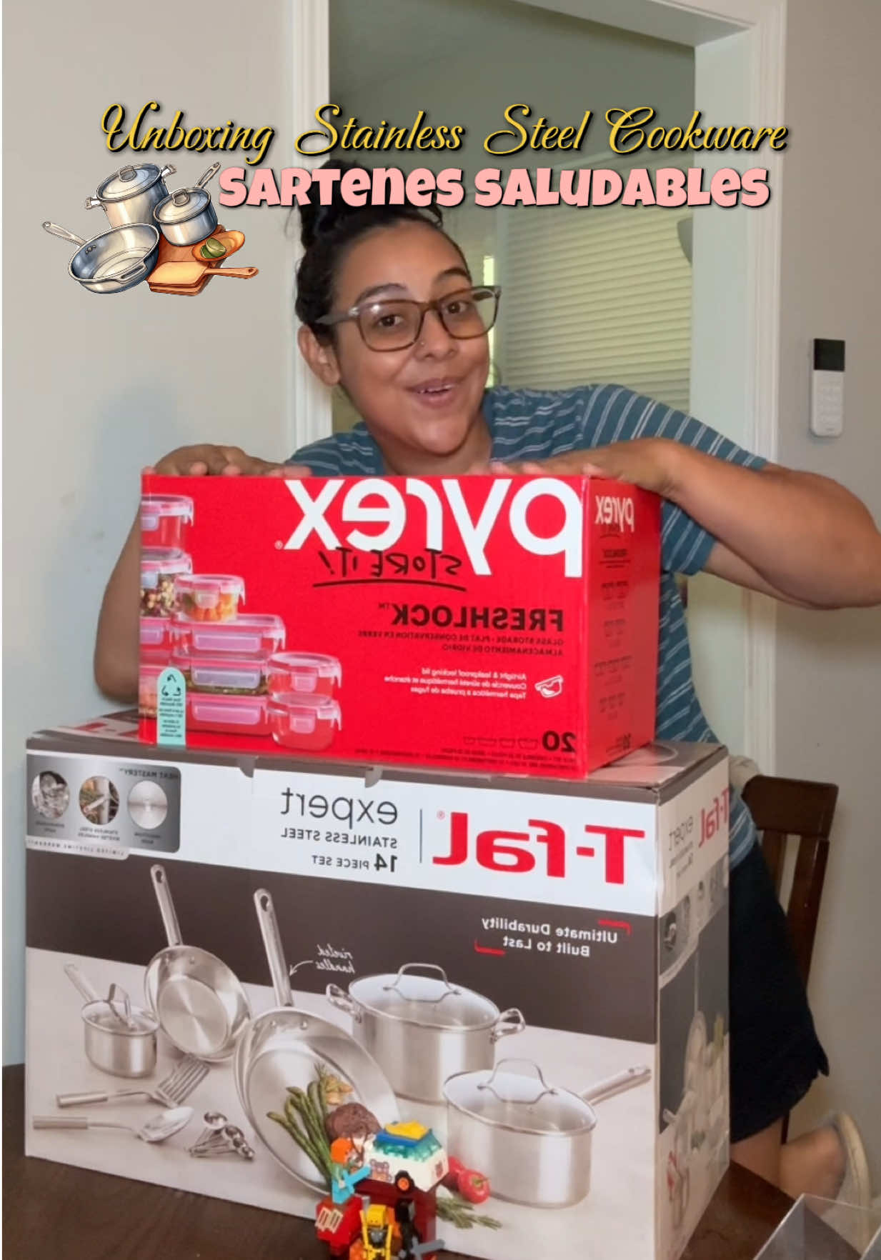 Healthy Stainless Steel Cookware 🍳🍴 sartenes saludables 🍳🍴 #healthystainlessbowls #stainlesssteel #healthycooking #healthycookware #sarten #cocinasaludable #tfal #pyrex #recetassaludables #ollas #olla #johanapastranaa #target #targetfinds #mom #momlife #MomsofTikTok #momboy @Pyrex @T-fal USA @T-fal México #tfalcookware #topers #toper 