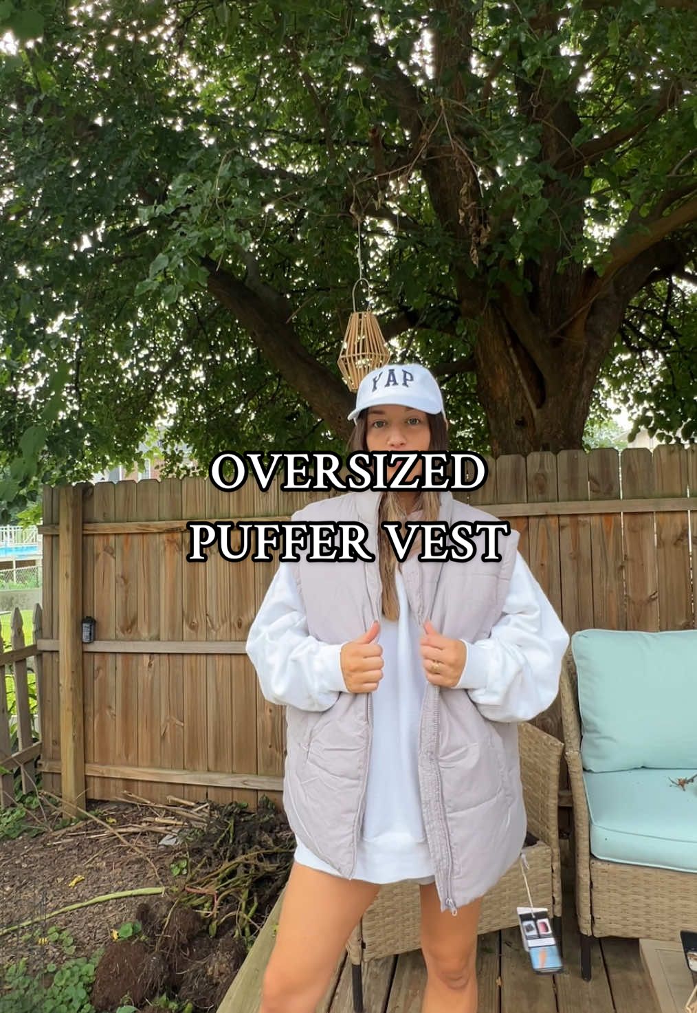 This oversized puffer vest is everything for fall and winter 🍂❄️ Cozy, cute, and perfect for layering — it’s time to gear up before the cold really hits! I’m seriously obsessed. Don’t wait till it’s freezing 🧊✨ #PufferVest #FallFashion #WinterStyle #LayeredLooks #ColdWeatherOutfit #TikTokStyle #ClosetStaple #CozyVibes #FallLayers #WinterReady #OOTD #WardrobeEssential 