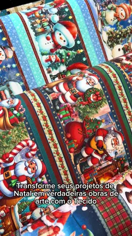 Estampas natalinas que esgotam todo ano 🎄 👉 Clique e escolha a sua (tem várias!) #tecidos #barradodigital #tricolinedigital #tricoline #barrado #natal #tecidosexclusivos #tecido 