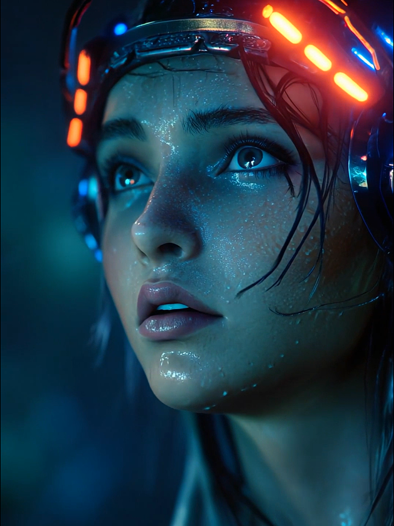 #cyberpunk #bladerunnervibes #dystopianfuture #neondreams #fypage #aigenerated #klingai 