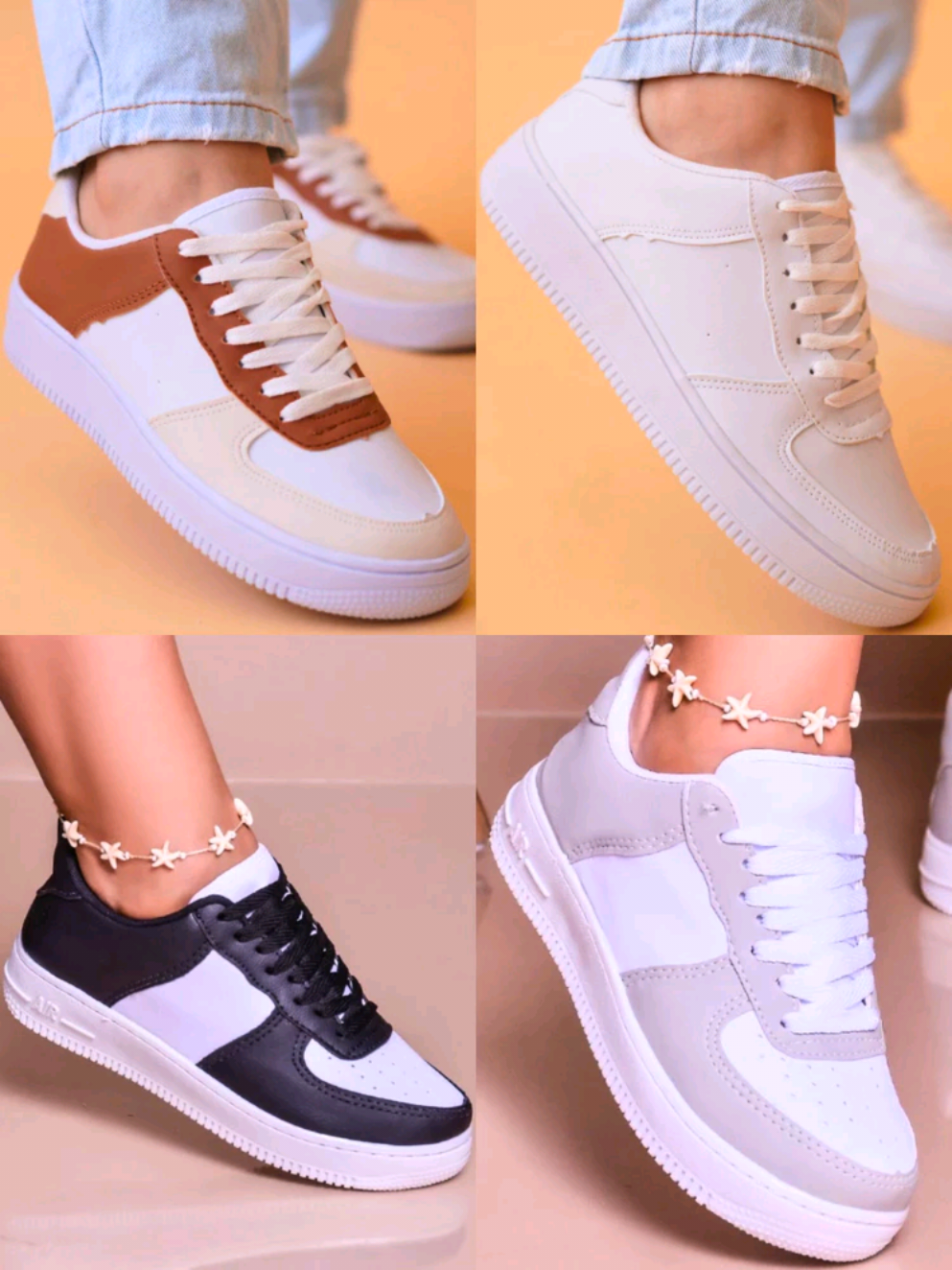 Tênis Casual Branco Plataforma Premium Original JNR Feminino e masculino - Conforto e Estilo disponíveis em várias cores  #tiktokshop #tenis #tênis #tiktokshopcrossborder_seasales #vendasonline #calcados #moda 