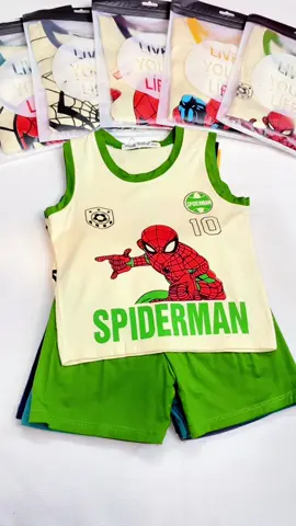 Ba lỗ nhện thun lạnh 5 màu bé trai #bobalothunlanh 