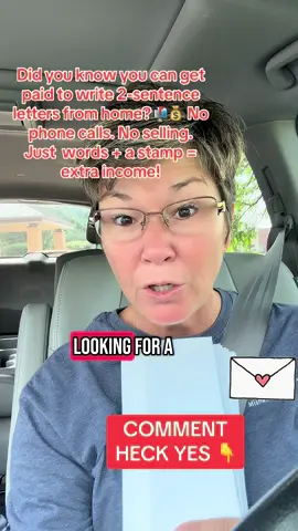 #creatorsearchinsights Who knew your words could pay the bills? 💸 I write short letters from home between mom life and still get paid! No phone. No stress. Just pen, paper, and profit. 💌✍️ If I can do it, so can you! #LetterWritingSideHustle #MakeMoneyFromHome #WorkFromHomeMom #EasySideHustle #BusyMomLife #SnailMailCash #ExtraIncomeIdeas #PassiveIncomeFromHome #SideHustleTips #getpaidtowrite #singleworkingmom #sahm 