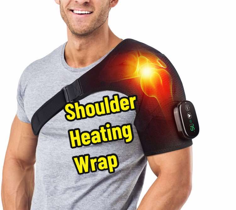 Shoulder heating wrap#sportshoulders #frozenshoulder #shouldermassage #parentsoftiktok #blackfriday 