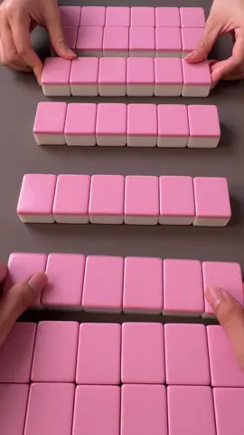 My friend insisted that I must try this game #asmr #mahjong #boardgames 