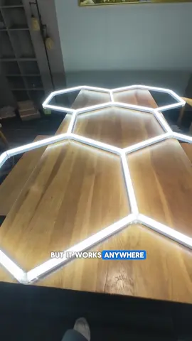 No matter what kind of space, it can give you a perfect lighting and atmosphere. To be honest, if you are like me, you should really go in and have a look. #hexagonlights #hexlights #Lumenfox #tiktokshop #tiktokmademebuyit #fyp #lights #ledlights #foryou 
