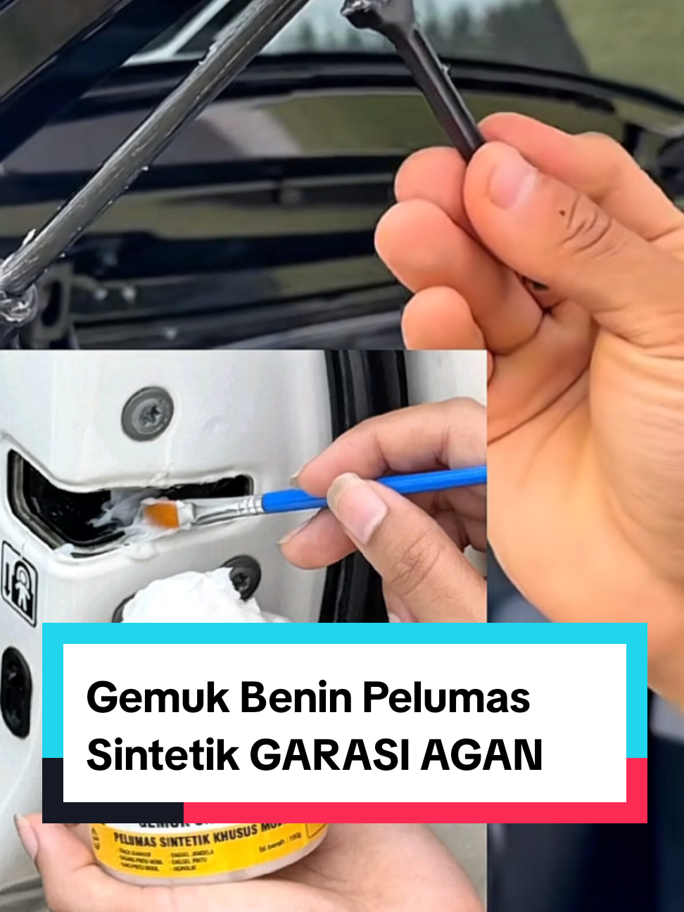 Gemuk Pelumas kendaraan untuk handle,spion,hidrolik dll #pelumas #pelumasrantai #gemuk #gemuksintetis #otomotif #xyzabc #tren #trending #fyp 