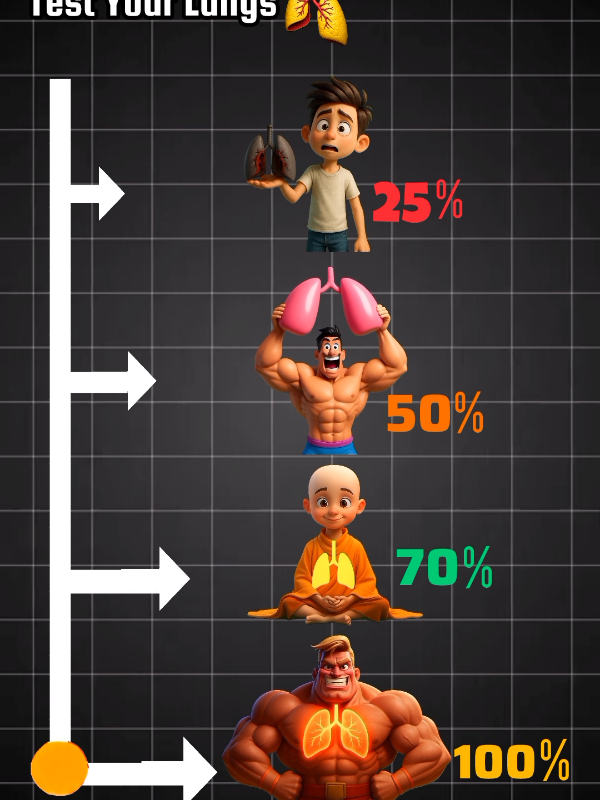 Test Your Lungs 🫁✨#hold #Test #lungs #breath 