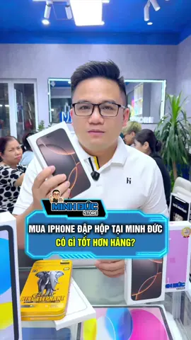 Mua máy mới đập hộp tại Minh Đức có gì hơn? #minhducstore #16promax #KhongZinTangMay #LearnOnTikTok 