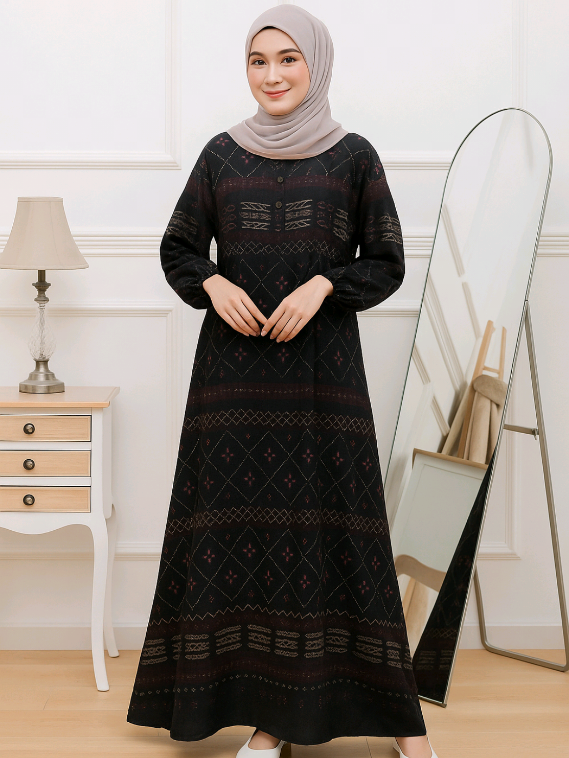 Gamis Muslim Rinti Busui Frendly untuk wanita #fyp #fypage #gamisrinti #gamis #gamisbusui 