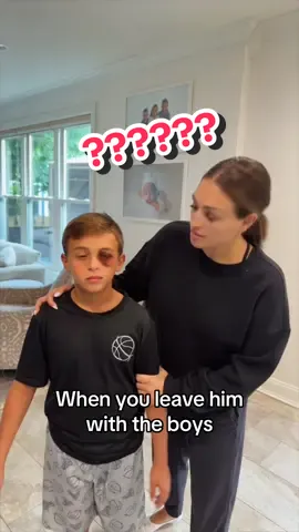 When he watches the kids 🤦🏽‍♀️ #parentinghumor #dadandkids #boyswillbeboys #thedad #funnyvideos #younesfamily 