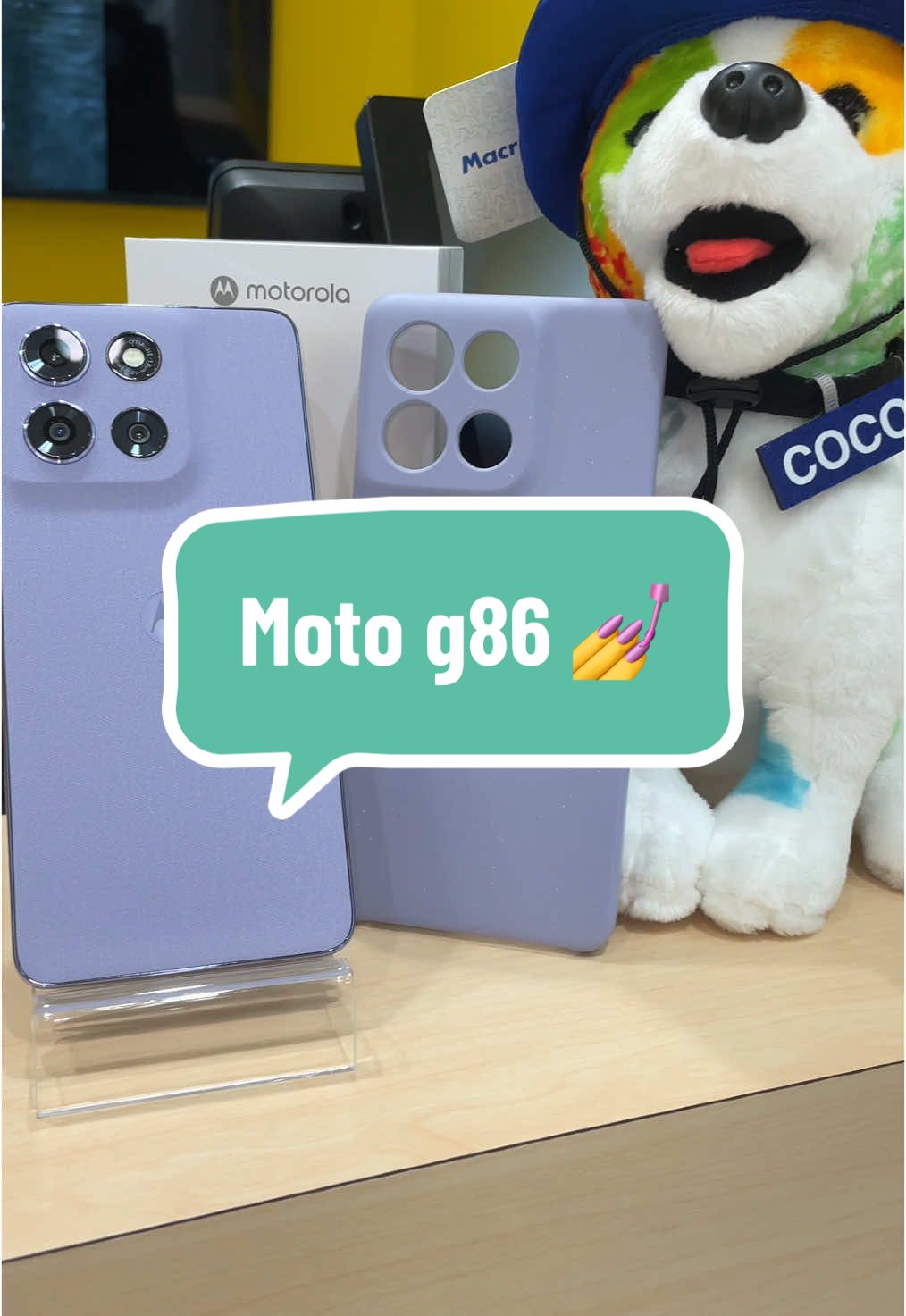 💜✨ ¡Luce increíble y potente con el nuevo Moto G86 morado! Un equipo que no solo rinde excelente, ¡también se ve espectacular! 😍 🔸 Diseño premium en color morado con acabado texturizado – moderno, elegante y antideslizante 🔸 Pantalla OLED de 6.5” FHD+ con 120Hz – colores vivos y desplazamiento súper fluido 🔸 Cámara principal de 50 MP con estabilización OIS – fotos nítidas hasta con movimiento o poca luz 🔸 Procesador mediatek dimensity rápido para multitareas, apps y juegos 🔸 5,200 mAh de batería + carga rápida de 33W – acompaña todo tu día sin preocupaciones 🔸 Sonido estéreo con Dolby Atmos – experiencia de audio envolvente 🎁 Llévatelo desde solo $63 pesos de enganche con tu bono especial 🤑 📍 Disponible solo en nuestra sucursal: Plaza Las Américas, local 48 (frente al Supernaturista, cerca del Sears) 📲 ¡Escríbenos ya y estrena tu Moto G86 morado con estilo y potencia! #cancun #motorola #hellomoto #foryoupage #tiktok 