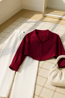 Upgrade gayamu tanpa ribet!! Onset stylish, siap tampil cantik seharian😍✨ #outfit #OOTD  #outfitwanita #setelanwanita 