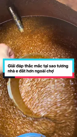 Không biết tương nhà e ngon đến đâu mà đắt như vàng ..  một lít tương đặc sánh làm từ đậu tương ,gạo nhà cấy có đắt không các bác ? Các bác ăn tương nhà e khác hẳn với tương ngoài chợ   ..#otnongthonofficial #tuongque #xuhuong #xuhuongtiktok #Vlog 