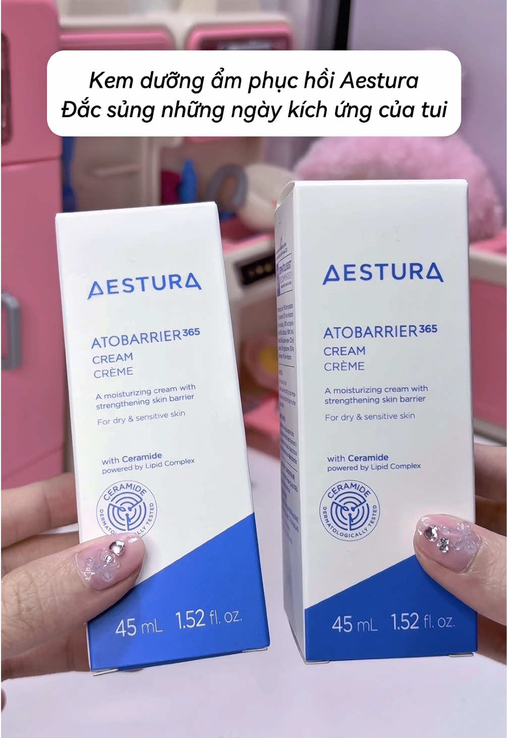 Cứu tinh cho da khô nhạy cảm, dễ kích ứng hay mất nước #AESTURA #AESTURAVIETNAM #Atobarrier365cream #kemduongam #kemphuchoi #kbeauty 
