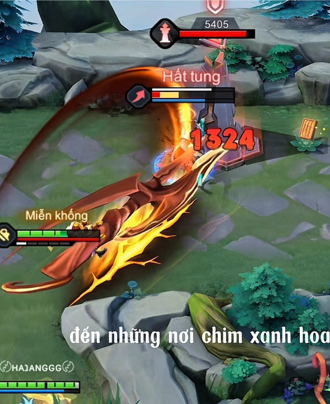 Xin em đừng qua vùng cỏ hoang … #lienquan #lienquanmobile #kun1999_ 