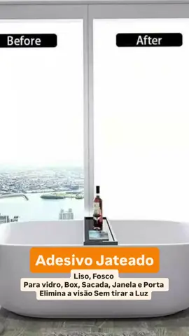 🚪✨ Privacidade sem perder a luz? Esse adesivo é a solução perfeita! Ideal pra box, janelas, sacadas e portas — elimina a visão, mas mantém a claridade 😍 👉 Fácil de aplicar, sem cola, e com resultado profissional! 📌 Comenta “QUERO” pra receber o link com desconto! #DecoraçãoInteligente #AdesivoJateado #PrivacidadeComEstilo #AchadinhosDaShopee #CasaOrganizada #DecoracaoSimples #boxdebanheiro 