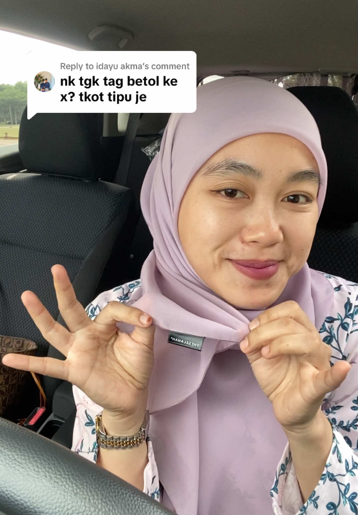 Replying to @idayu akma  Bethull korgg..mmg kakya pakai tdung #theselamah #chiffonvoile #tudungbawal #bawalmudahbentuk 