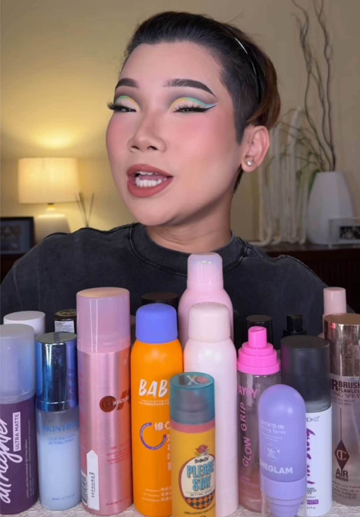 DESCRIBING SETTING SPRAY WITH 1 WORD ONLY #reviewjujur #reviewtroyling #settingspray 