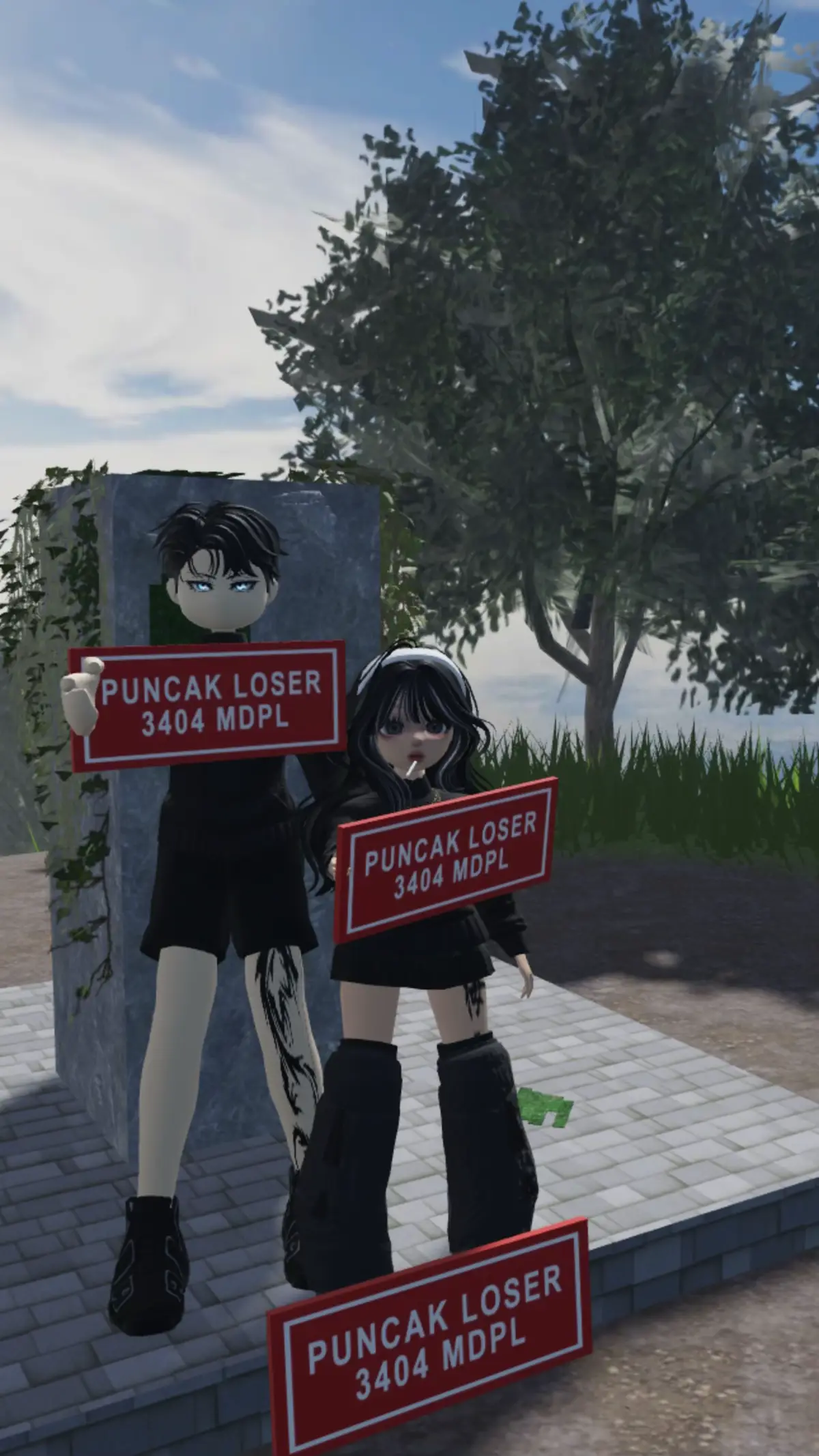 done mount loser😍 #roblox #trendroblox #mendakiroblox #puncakloser3404mdpl 