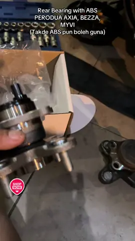 REAR BEARING ABS FOR PERODUA AXIA BEZZA, MYVI #bearing #rearwheelbearing #DIY #diyproject 