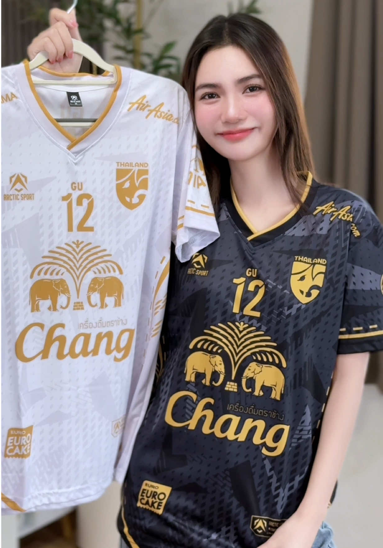 สีใหม่✨ สวยมากกก 🖤🤍 #เสื้อกีฬาคอวี #เสื้อกีฬาพิมพ์ลาย #เสื้อกีฬา #เสื้อพิมพ์ลาย #เสื้อบอล  @อลิษา ษา  @อลิษา ษา 