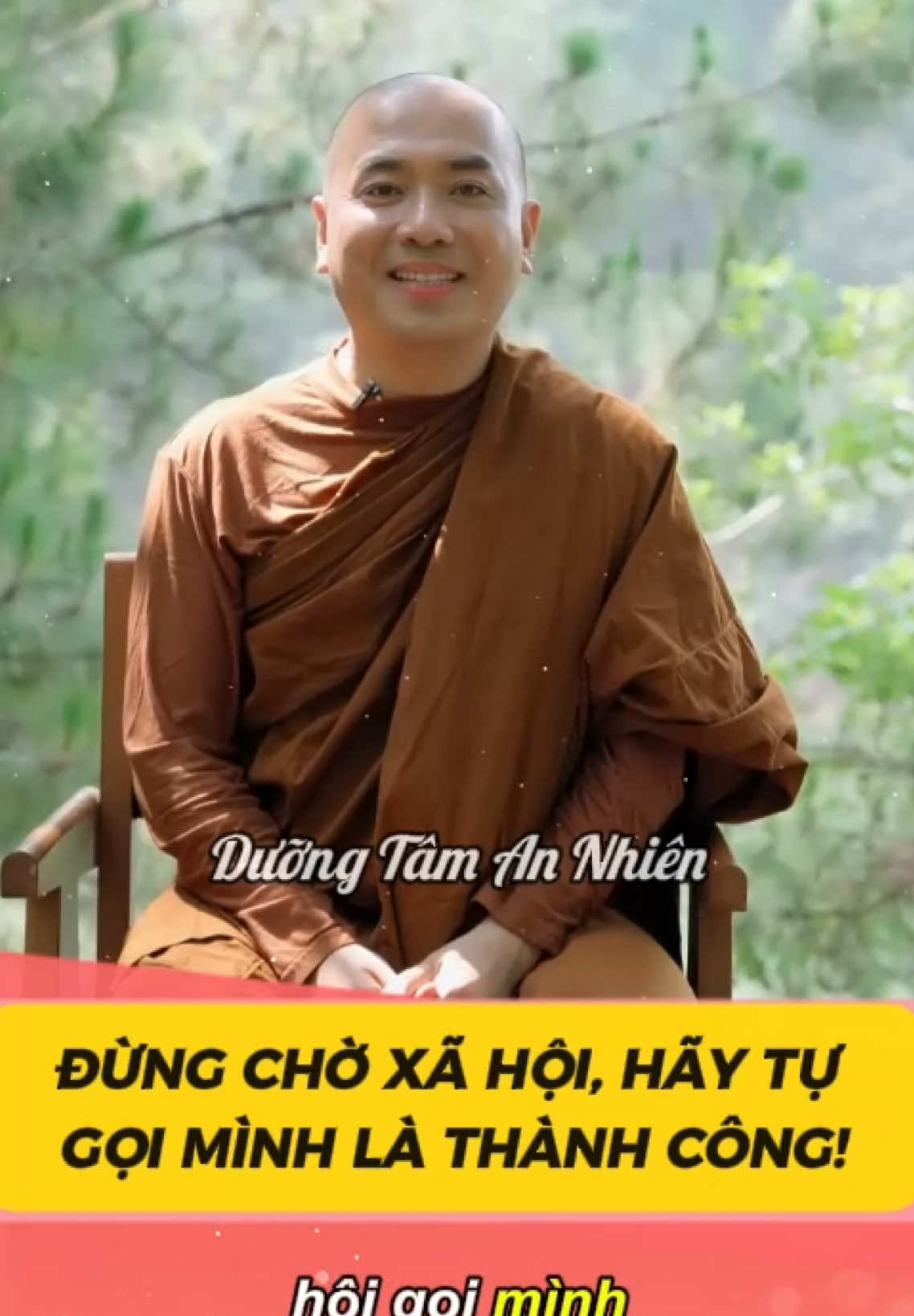 Hãy để bản thân tự quyết định thành công của mình | Thầy Minh Niệm #minhniem #tutap #xh  #xahoi #thanhcong #cuocsong 