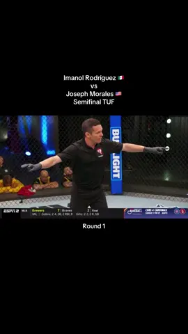 Round 1  #UFC #ufcespañol #mexico🇲🇽 #TUF 