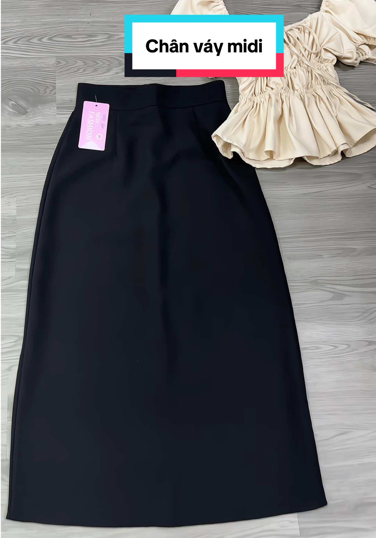 Chân váy dài 80cm midi dáng suông cạp cao che giấu bụng tốt có Bigsize #chanvaymididangdai #chanvaymidicongso #chanvaycapcao #chanvayxesau#xuhuong #melyfashion #minbaby21 