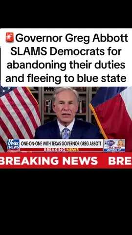 🚨BREAKING: Governor Greg Abbott SLAMS Democrats for abandoning their duties and fleeing to blue states‼️ He calls out gross gerrymandering and the political chaos it’s fueling across America. Are leaders running… or hiding? 👀🔥 🎥 WATCH what he said you won’t believe this! #fyp #viralnews #viralvideos #breakingnews #GregAbbott #TexasPolitics #Gerrymandering #Democrats #RedvsBlue #ElectionTruth #PoliticalDrama #USnews #viralnews #viralvideo #breakingnews #trump #maga #viralvideo 