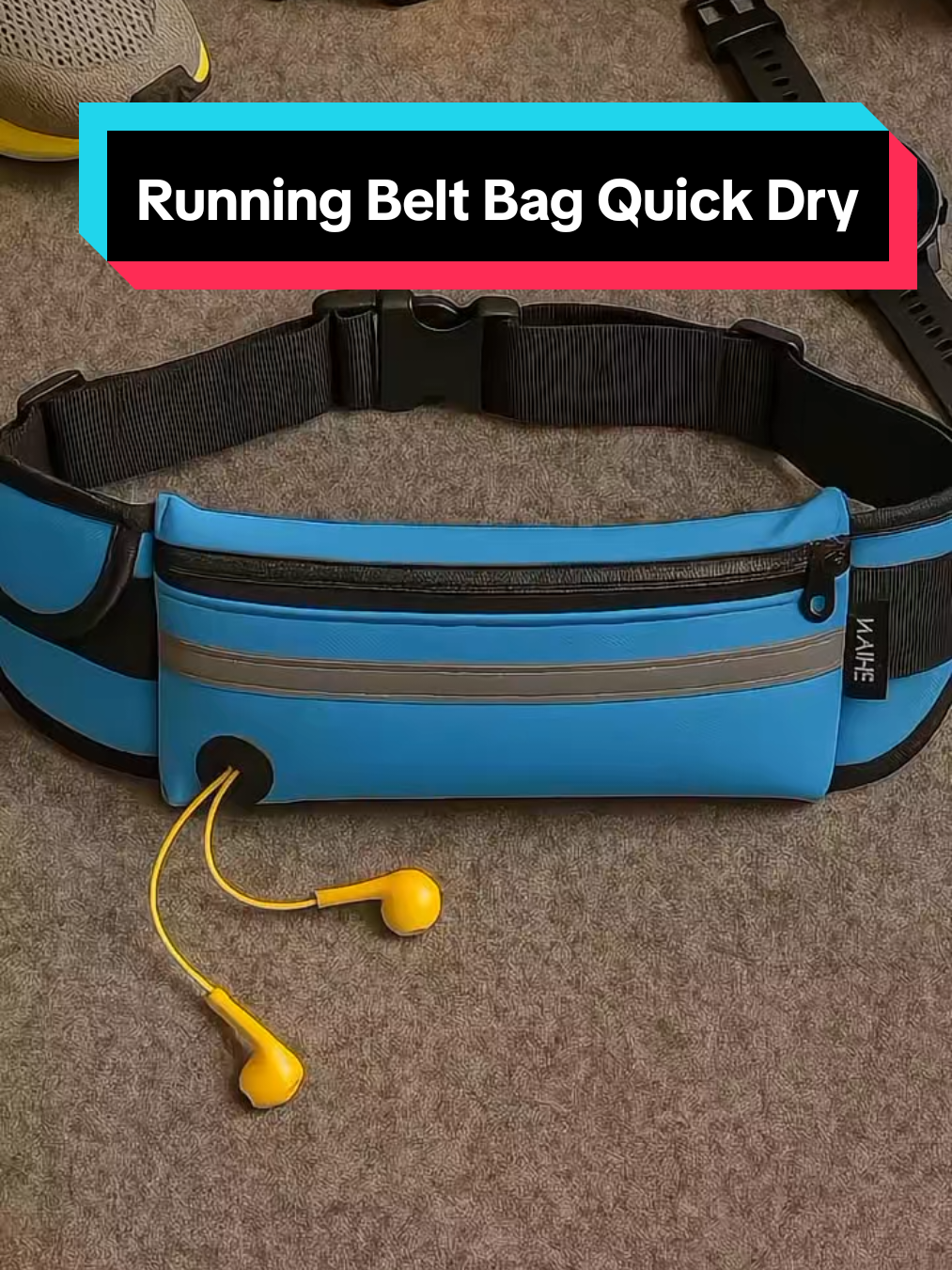 Tas Ikat Pinggang Lari Water Proof Paling Laris🥵🔥 #tasikatpinggang #taspinggang #taspinggangmurah #runningbelt #outfitolahraga #taspinggangolahraga 