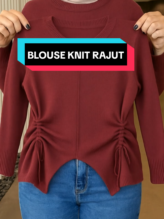 Rekomendasi blouse knit rajut lucu😍 #racuntiktokshop #tiktokracun #fypシ゚ #fypdonggg #blouse 