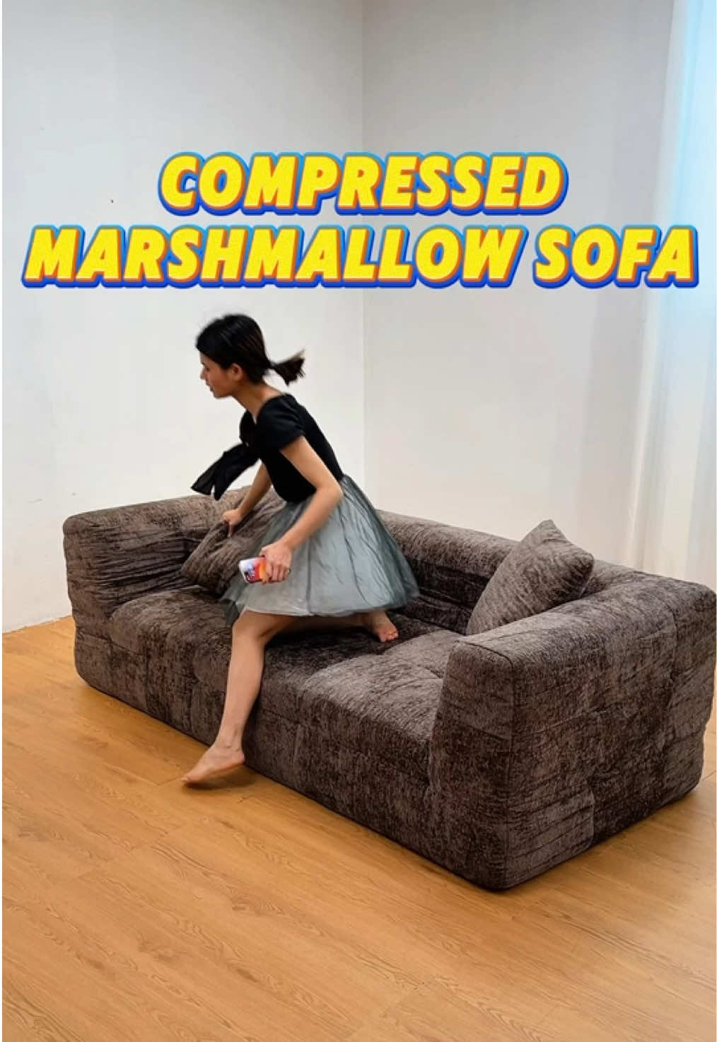 Comfortable compressed marshmallow sofa#sofas #compressionsofa #furniturefactory #couch #sofa #compressedsofa #factory #furniture #sofafactory #furniturestore #muebles #business 