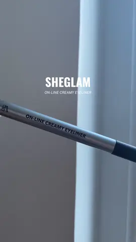 starting to love there creamy linerrr!!😍😍✨✨ #onlinecreamylinersheglam #perfectforbeginnereyeliner #smudgeproofliner #makeupforbeginnersreco #creatorsearchinsights #fyp 