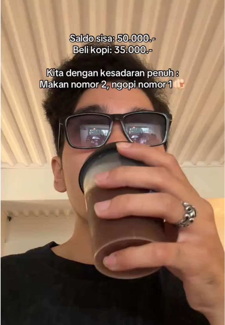 Pilar kehidupan nomor 1 Gen Z, ngopi dulu makan nanti