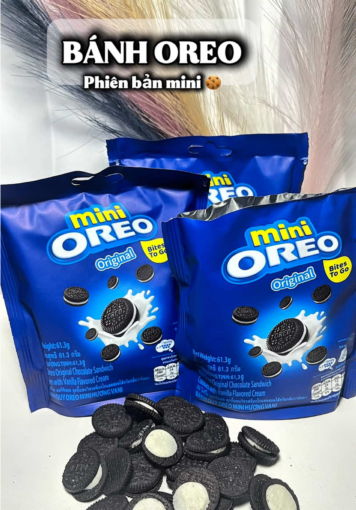 Ăn thử chưa mấy bà phiên bản mini ngon xỉu 18k #ngocngan007 #banhoreo #banhquy #banhquykem #banhoreomini #banhngon #oreo #vairal #xuhuong 