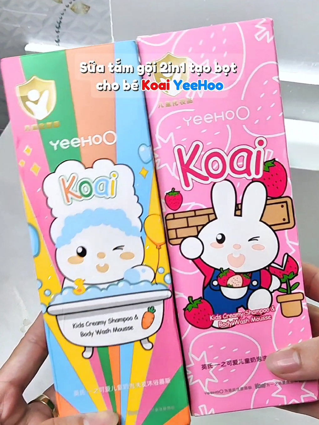 Sữa tắm 2 IN 1 Tạo Bọt Cho Bé Cực Hot #koai #suatam #suatam2in1 #suatamtaobot #mevabe #tamgoichobe #xuhuongtiktok #fyp #viral #suatam #unboxing #review #viralvideo 