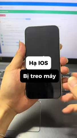 Hạ IOS bị treo máy #iphone #treologo #suadienthoai