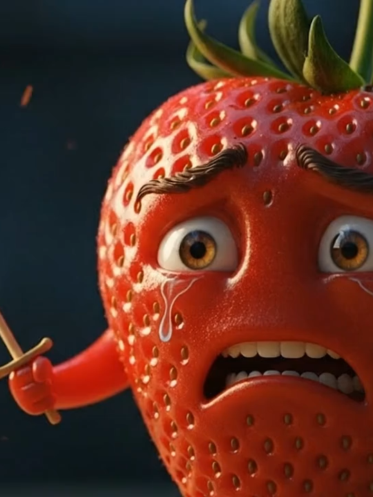 Help Strawberry #foruyou #FoodTok #asmrfood #foodeatingvideos
