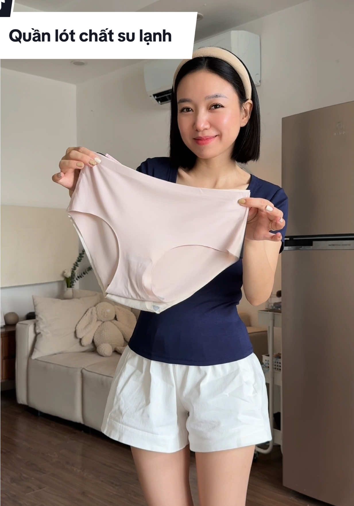 Mặc loại lót chất su lạnh không may viền thì tui đảm bảo các bà không phải tìm loại quần khác để mặc luôn #quanlotpazzini #quanchipchatsulanh #thoitrangnu #quansuduc #quansuduckhongduongmay #quanlotsu 