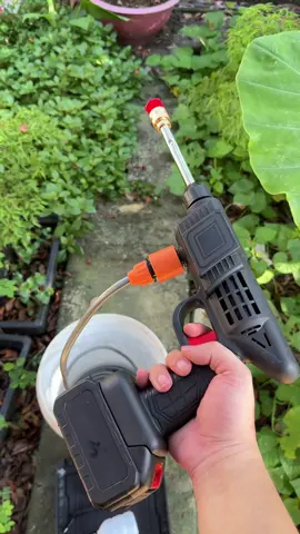 Bộ máy xịt rửa xe cầm tay chạy pin phổ thông đa năng #dienmaynamnguyen 