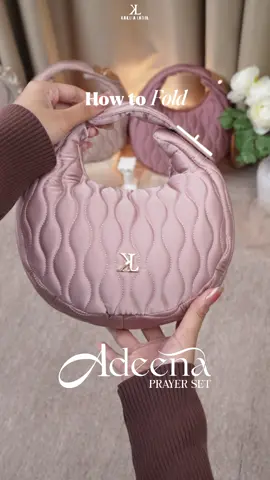 Team buru-buru tapi mukena tetep harus rapi? Minka kasih tau cara lipat Adeena Prayer Set — anti kusut, anti makan tempat! #Kallialabel #howtofold #caralipatmukena #mukenacantik #mukenadewasa #mukenapremium #prayerset 