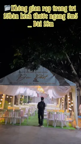 💐 [𝐒𝐈𝐄̂𝐔 𝐔̛𝐔 Đ𝐀̃𝐈] 𝐌𝐮𝐚 𝟏 𝐓𝐚̣̆𝐧𝐠 𝟏 Cho Mùa Cưới. Chương trình siêu khuyến mãi 𝐌𝐮𝐚 𝟏 𝐓𝐚̣̆𝐧𝐠 𝟏 Khi Chốt gói Decor 𝐂𝐎𝐌𝐁𝐎 𝐋𝐔𝐗𝐔𝐑𝐘 [ Nhà Rạp Sự kiện- Trang trí 𝐅𝐮𝐥𝐥 20bàn  ] 𝐓𝐚̣̆𝐧𝐠 combo bàn galry đón khách  *𝐋𝐮̛𝐮 𝐘́: chỉ áp dụng cho khách hàng chốt cọc trong tháng  🎁 MIỄN PHÍ gói vận chuyển 2 chiều trị giá 𝟭,𝟱𝟬𝟬,𝟬𝟬𝟬đ  🎁 TRỌN GÓI KHÔNG PHÁT SINH THÊM CHI PHÍ! 💎💎Đơn Vị Cung Cấp Hạn Mục :  🎫 Decor Gia Tiên thiết kế  🎫 Decor Cỗng Hoa thiết kế  🎫 Decor Sân Khấu thiết kế 🎫 Decor Backrop thiết kế  🎫 Decor Mâm quả _ Rồng Phụng  🎫 Bàn ghế Vip dựa lưng số lượng lớn  ⭐️Bàn ghế tifany số lượng lớn , khăn bàn gấm phủ chân  ⭐️Bàn Ghế nệm dựa lưng  🎫 Rạp trang trí , Rạp sự kiện , Rạp không gian  🎫 Màn sao số lượng lớn  🎫 Chương trình lễ _ MC 🎫 Thảm cỏ trãi nền      Đức Phát 𝐃𝐞𝐜𝐨𝐫 - 𝐖𝐞𝐝𝐝𝐢𝐧𝐠 & 𝐄𝐯𝐞𝐧𝐭 💥 Đột PHÁ Ý TƯỞNG, TẠO NÊN ĐẲNG CẤP 💗 Trang trí Tiệc cưới - Gia tiên - Cổng cưới với chi phí tối ưu, đảm bảo 𝐂𝐨𝐧𝐜𝐞𝐩𝐭 𝐜𝐡𝐮𝐲𝐞̂𝐧 𝐧𝐠𝐡𝐢𝐞̣̂𝐩 💗 Thiết kế màu sắc, chất liệu trang trí, phong cách theo mọi yêu cầu của Cô Dâu - Chú Rể 💗 Tư vấn,lên ý tưởng,thiết kế 2D/3D,điều phối tổ chức lễ cưới #ducphatdecor #weddingceremony #weddingdecor #weddingplanner #weddingplanning  #canthoweddingplanner  #trangtrigiatien #weddingdecoration #destinationwedding #destinationweddingplanner #luxurywedding #weddingflowersdecor #weddingflowersinspiration #vietnamweddingplanner #intimatewedding #trangtritieccuoi ================== ☎ Phone: 0939910745 🏘️ Cái Răng _ Cần Thơ ĐẰNG NÀO CŨNG ĐĂNG KÝ - ĐĂNG KÝ SỚM ĐƯỢC NHIỀU ƯU ĐÃI HƠN 🎁🎁🎁