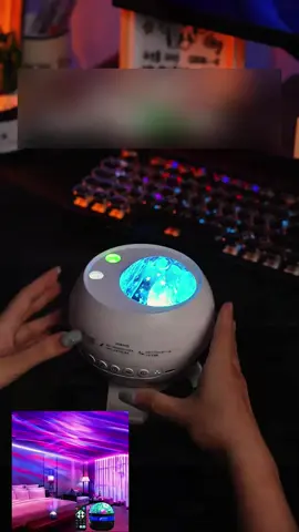 Sobrangrelaxingggg#starrynight#projector#auroralights 