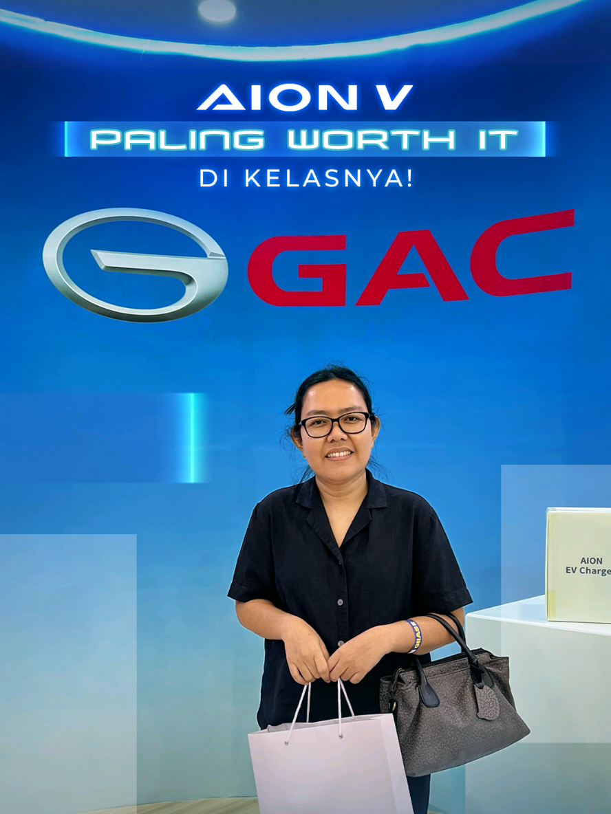 Setiap AIONians punya alasan kuat saat akhirnya memutuskan untuk SPK AION V. Yuk, simak cerita dari Kak Mala asal Bekasi tentang mengapa ia menjatuhkan pilihan pada AION V! #GACIndonesia #WhereCraftMeetsTechnology #AIONV #TheExtraordinaryV #GIIAS2025