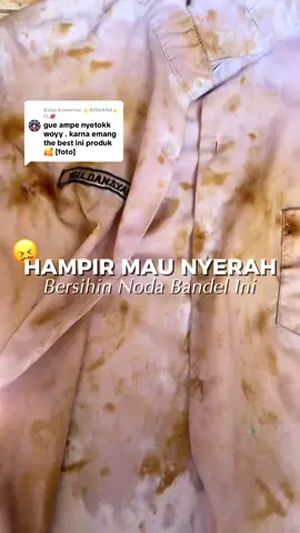 Membalas @🍌RISHANA🍌FL💋 Hampir Mau Nyerah Bersihin Noda Bandel Di Seragam Sekolah Anak🤯 Untungnya Ada Cloth Stain Remover Dari Unikleen Yang Bisa Hempas Permasalahan Noda Bandel🤩 #unikleen #unikleenclothstainremover #unikleenpembersihnoda  