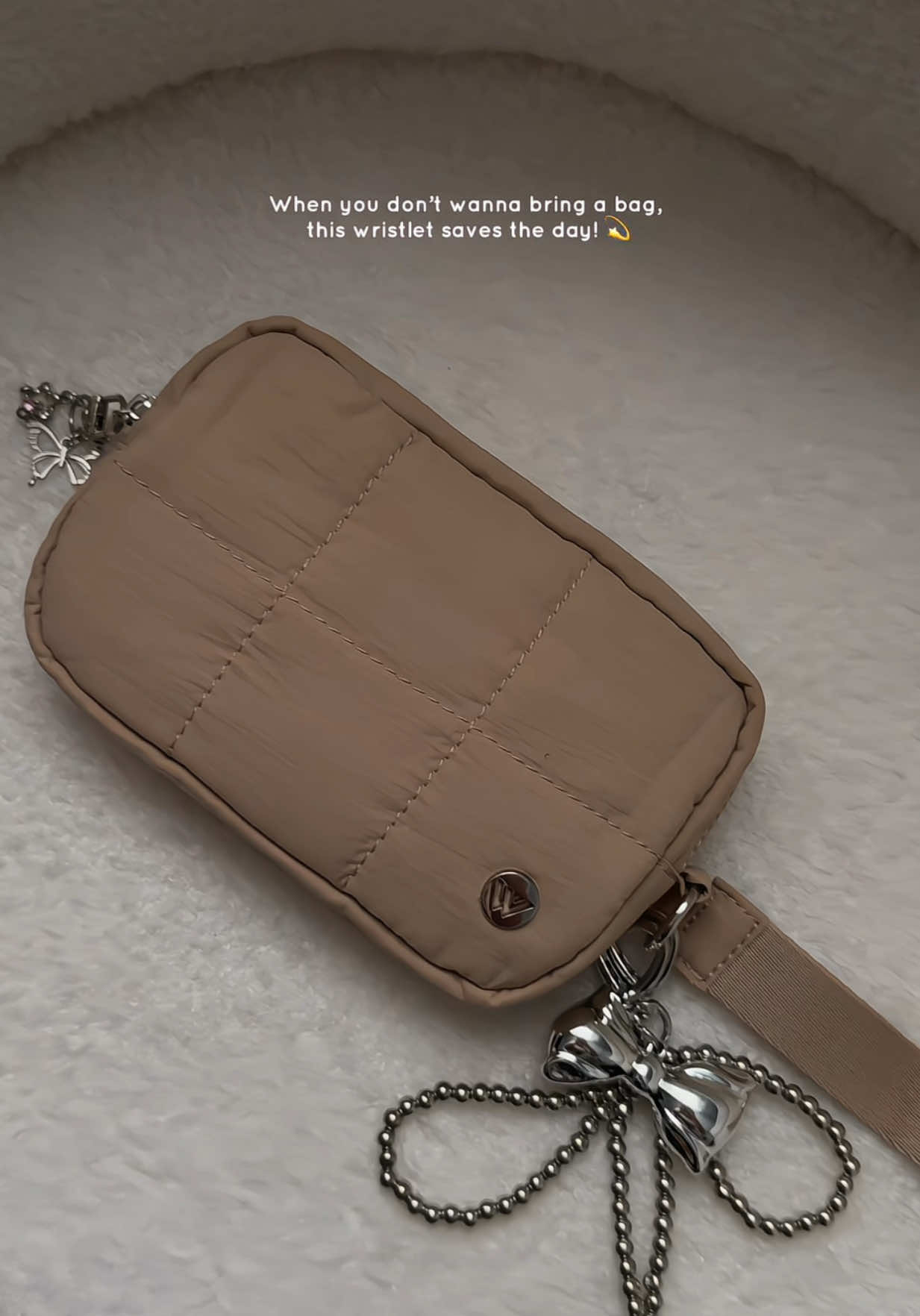 On-the-go wallet that fits all my essentials ✨ So convenient! @WESTBRONCO.PH #wristletwallet #wallet #westbronco 