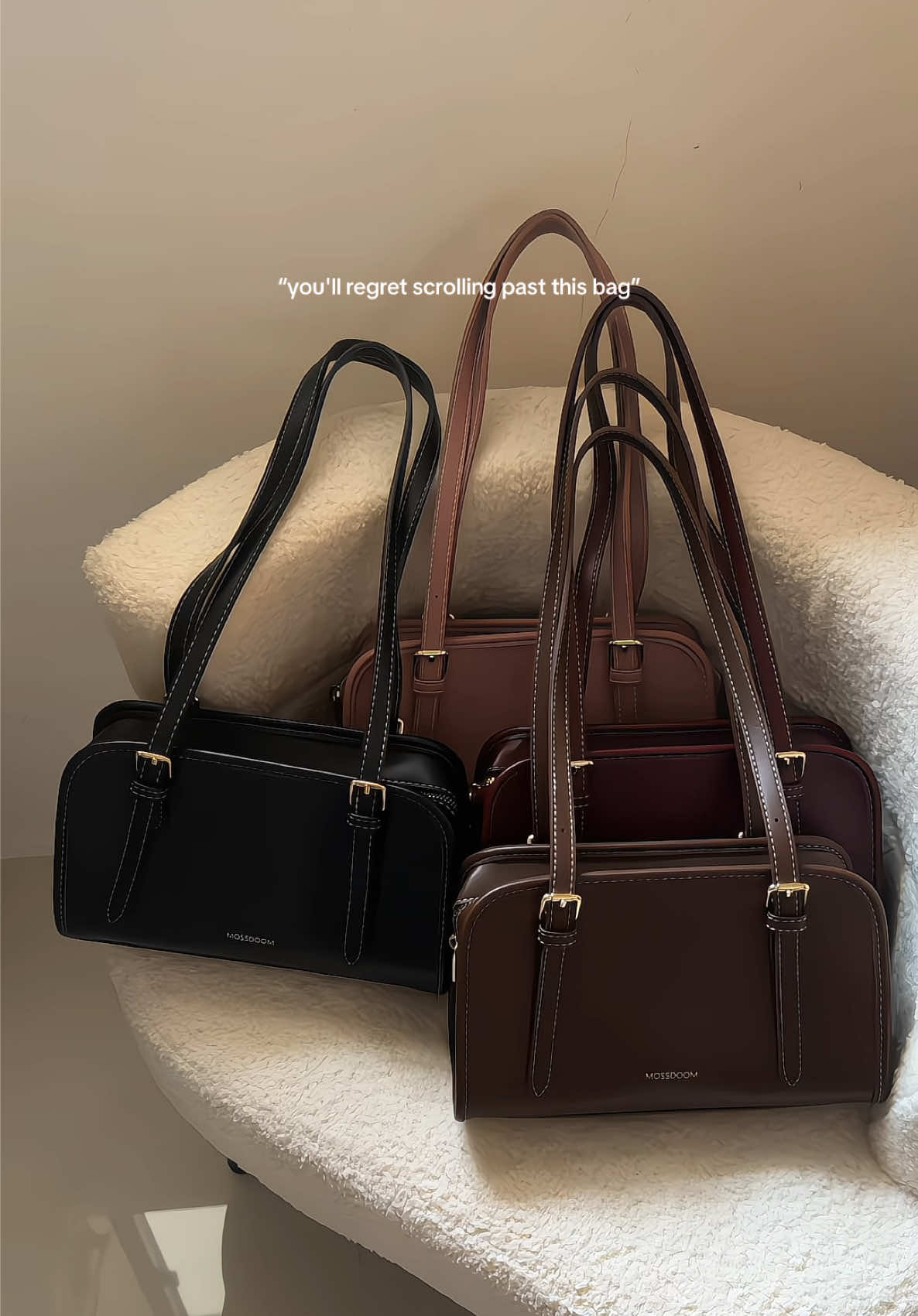 mossdoom's #1 best selling bag! #mossdoom #shoulderbag #reneebag #fyp 